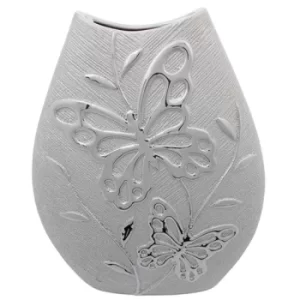 Butterfly Wide Vase Champagne Large