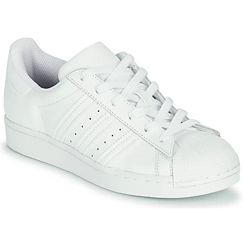 adidas SUPERSTAR J boys's Childrens Shoes Trainers in White kid,Kid 3