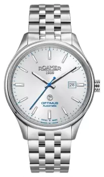 Roamer 983983 41 15 50 Optimus Automatic Silver Dial Watch