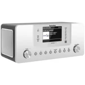 TechniSat Digitradio 574 IR Internet desk radio DAB+, FM AUX, Bluetooth, Internet radio, USB Silver