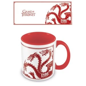 Game Of Thrones - Targaryen Red Mug