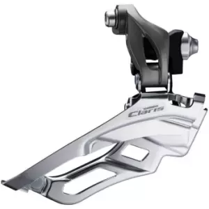 Shimano Claris R2000 Double 8 Speed Band Clamp Front Derailleur - Silver