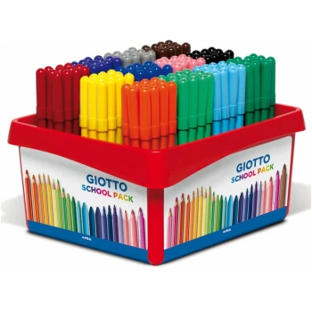 523800 Turbo Colour Pens Class Pack 144 - Giotto