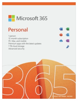 Microsoft 365 Family - 1 Year 1 Users
