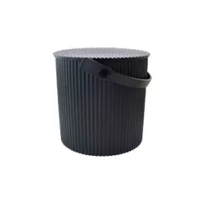 Hachiman Omnioutil Storage Bucket & Lid Mini - Black