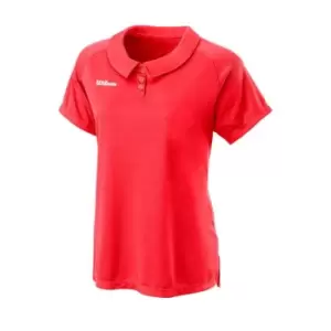 Wilson Team Polo Shirt Womens - Orange