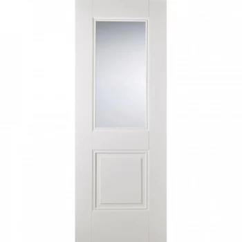 LPD Arnhem White Primed Glazed Internal Door - 1981mm x 838mm (78 inch x 33 inch)