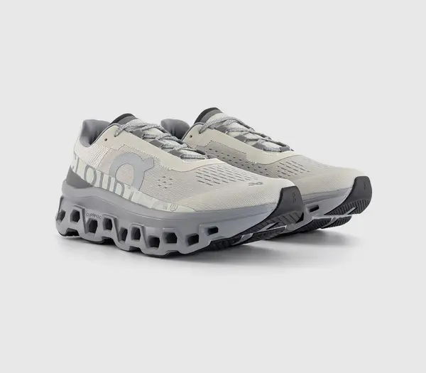 On Running Cloudmonster Trainers Ice Alloy, 9