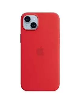 Apple iPhone 14 Plus Silicone Case With Magsafe - (Product)Red