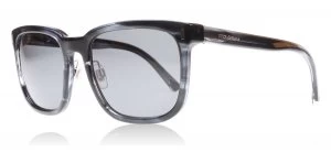 Dolce & Gabbana DG4271 Sunglasses Striped Anthracite 292481 Polariserade 56mm