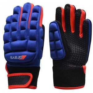 Grays International Hockey Gloves Mens - Blue/Red