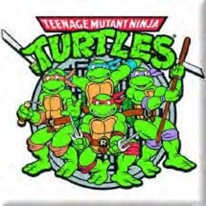 Teenage Mutant Ninja Turtles Group Graphic Fridge Magnet