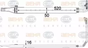 Behr Heat Exchanger 8MO376701-611 70820883 Genuine replacement Car part