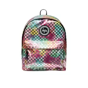 Hype Checked Backpack (One Size) (Multicoloured)