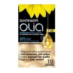 Garnier Olia 112 Super Light Beige Blonde Permanent Hair Dye