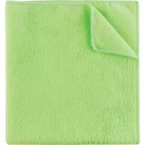 40X40CM Economy Green Microfibre Cloth 36G