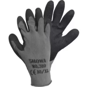 Showa Grip Black 14905-9 Cotton, Polyester Protective glove Size 9, L EN 388 CAT II 1 Pair