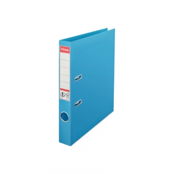 NO.1 Lever Arch File Polypropylene, A4, 50 MM, Light Blue - Outer Carton of 10