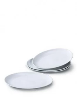 Waterside Large Oval Steak Plates (Set Of 4)