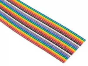 3M 26 Way Unscreened Flat Ribbon Cable, 33.02mm Width, Series 3302, 30m