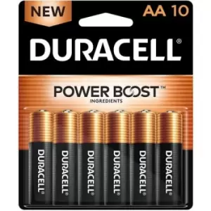 Duracell Plus Power AA Alkaline Battery Pack of 10 MN1500B10PLUS