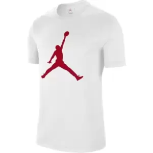 Air Jordan Big Logo T Shirt Mens - White