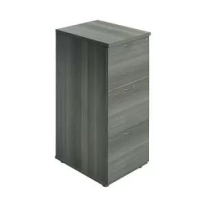 3 Drawer Filing Cabinet Grey Oak KF90465