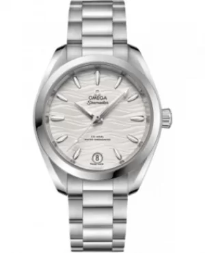 Omega Seamaster Aqua Terra 150m Master Co-Axial Chronometer 34 MM Silver Dial Stainless Steel Womens Watch 220.10.34.20.02.002 220.10.34.20.02.002