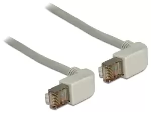 DeLOCK 0.5m Cat.6 SSTP networking cable Grey Cat6 S/FTP (S-STP)