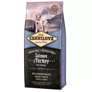 Carnilove Salmon and Turkey Dry Puppy Food - 12kg