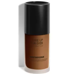 MAKE UP FOR EVER watertone Foundation No Transfer and Natural Radiant Finish 40ml (Various Shades) - Y540-Dark Brown