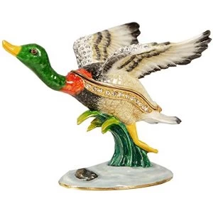Treasured Trinkets - Flying Mallard Duck