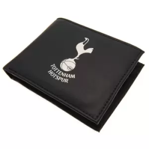 Tottenham Hotspur FC Crest PU Wallet (One Size) (Black/White)
