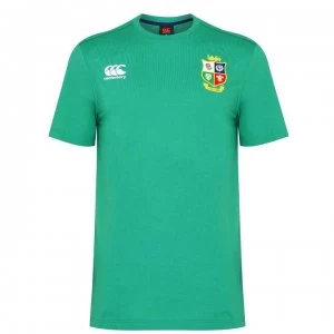 Canterbury British and Irish Lions Jersey T Shirt Mens - Green