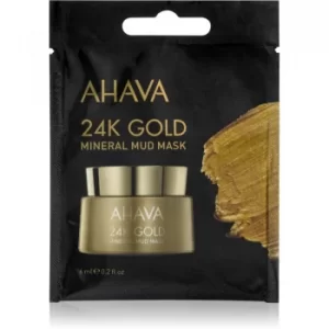 Ahava Mineral Mud 24K Gold Mineral Mud Mask With 24 Carat Gold 6ml