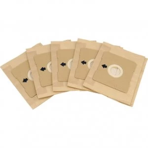 Draper Paper Dust Bags for VC1600 Vacuum Cleaner Pack of 5