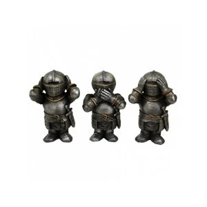 Three Wise Knights Figurines