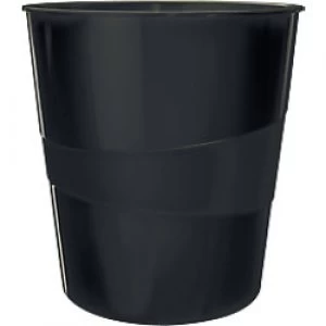 Leitz Waste Bin Recycle Plastic Black 29 x 29 x 32.4 cm