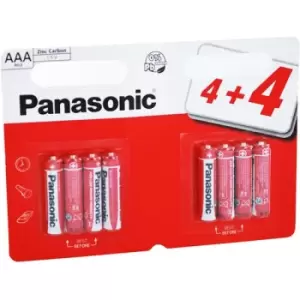 Panasonic AAA Batteries - 8 PACK - PANAR3RB8