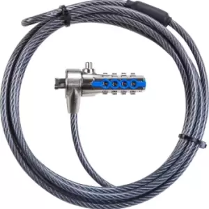 Targus Defcon CL - Security cable lock - Black nickel - 2.1m