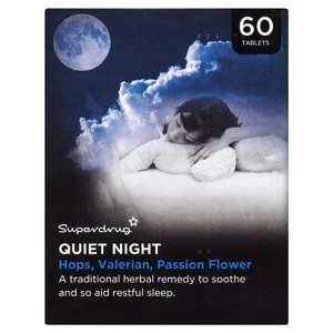 Superdrug Quiet Night Tablets x 60