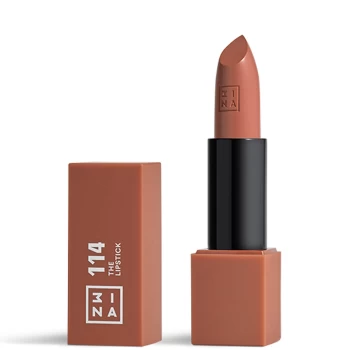 3INA Makeup The Lipstick 18g (Various Shades) - 114 Dark Warm Nude