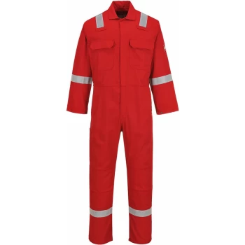 Portwest BIZ5 - Bizweld Iona Welders Overall Boiler Suit Red M