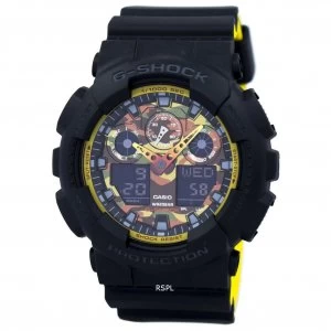 Casio G-SHOCK Standard Analog-Digital Watch GA-100BY-1A - Black