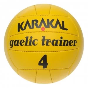 Karakal GAA Trainer Football Size 4 - Yellow