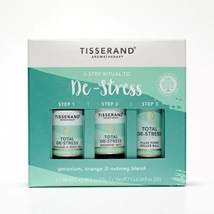 Tisserand Aromatherapy 3 Step Ritual to De-Stress (2x9ml/1x10ml)