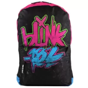 Rock Sax Blink 182 Backpack (One Size) (Black/Pink/Blue)