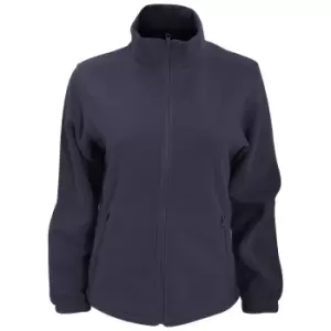 2786 Womens/Ladies Full Zip Fleece Jacket (280 GSM) (M) (Navy)