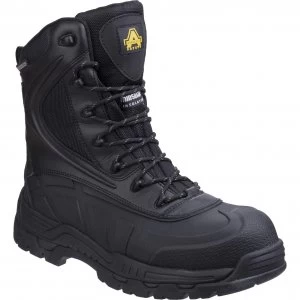 Amblers Mens Safety AS440 Hybrid Metal Free Hi-Leg Waterproof Safety Boots Black Size 13