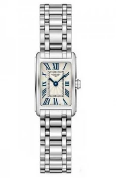Longines DolceVita Silver Strap White Face L52584716 Watch